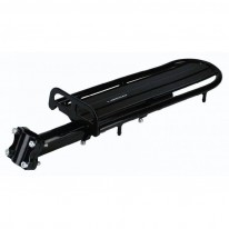 Багажник Longus на підсідельний штир, Al, чорний