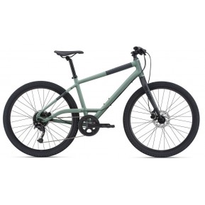 Велосипед 27.5 Momentum iRide UX 9S зел Patina R- 2023 Фото №1