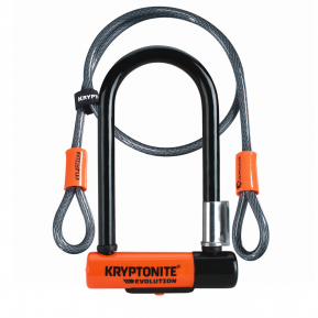Велозамок KRYPTONITE U-LOCK EVOLUTION MINI 7 + трос замок із ключем Фото №1