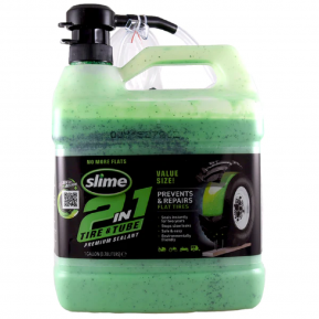 Герметик для безкамерок і камер Slime 2-in-1 Premium,3.8л Фото №1