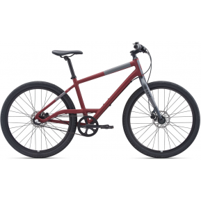 Велосипед гибридный на ремне 27.5" Momentum iRide UX 3S red brick 2023 Фото №1