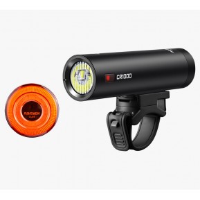 Комплект світла Ravemen CR1000+CL05, 1000+30 Люмен (1000 + 30 lm, 4000 + 200 mAh) Фото №1