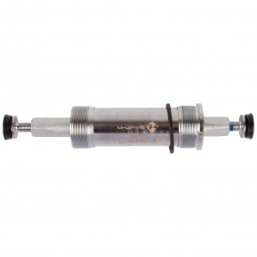 Каретка M-Wave Fat BB, (359439) для FatBike MTB ВВ 100мм, L1=159,5мм L2=25,5мм с болтами, стальн. (887539022907) Фото №1