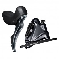 Гальмо гідравл диск для шосе Shimano R8020 ULTEGRA, задднє (ліва ручка, каліпер, гідроліния 1700мм)