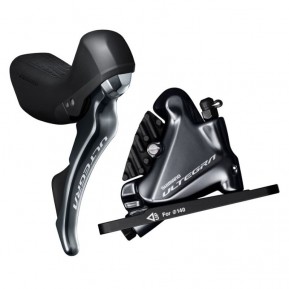 Гальмо гідравл диск для шосе Shimano R8020 ULTEGRA, задднє (ліва ручка, каліпер, гідроліния 1700мм) Фото №1