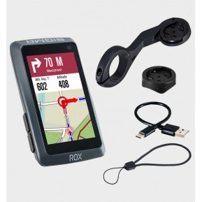 Велокомпьютер GPS ROX 12.1 EVO Gray Sigma Sport Фото №1