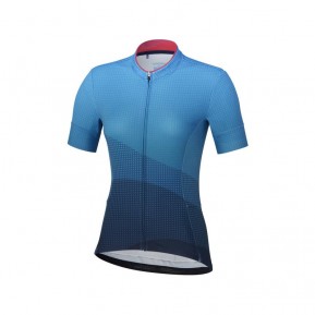 Велоджерсі жіноче Shimano SUMIRE, синее Фото №1