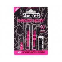 Вентилі для бескамерки MUC-OFF TUBELESS V2 44mm рожевий