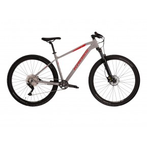 Велосипед 29" Kross LEVEL 4.0 gray-red gloss Фото №1