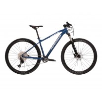 Велосипед 29" Kross LEVEL 5.0 blue silver gloss 2024