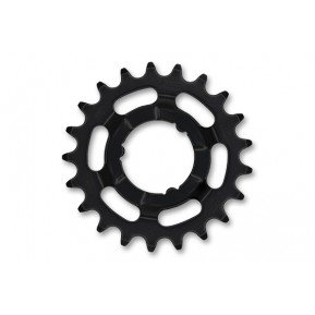 Зірка задня KMC Shimano Narrow 21T чорна 3/32" хромолієва сталь Фото №1