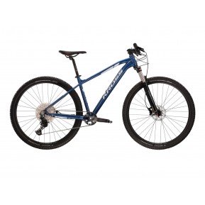 Велосипед 29" Kross LEVEL 5.0 blue silver gloss 2024 Фото №1