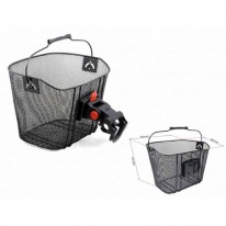 Кошик з кріпленням на кермо Author AO-QRB, d.25,4/d. 31,8mm, чорний