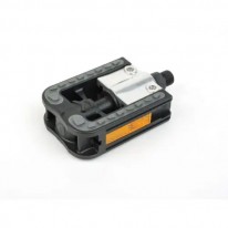 Педалі Author APD-113 Simplex, складні, колір : сріблясто/чорні