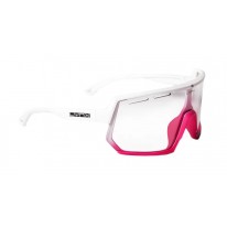 Окуляри велосипедні Lynx Atlanta PH ((Atlanta PH WP) Smoke Photochromic (кат.1-3), біло-рожевий)