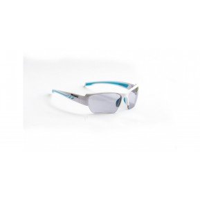 Окуляри велосипедні Lynx Seattle PH ((Seattle PH W) Smoke Photochromic (кат.2-3), біло-синій) Фото №1