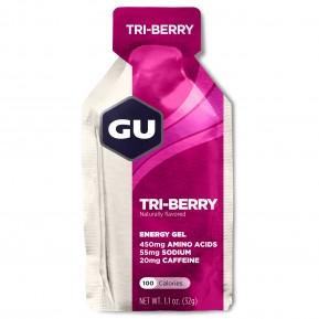 Гель GU Energy Tri-Berry, 32 г (20 мг кофеина) Фото №1