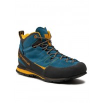 Ботинки La Sportiva Boulder X Mid blue-yellow (42-47 р)