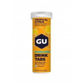 Ізотонічні таблетки GU Energy Tropical Citrus, 12 шт в тубі Фото №1