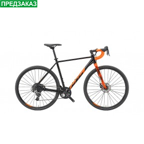 Gravel велосипед 28" KTM X-STRADA 30 flaming black 2025 Фото №1