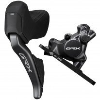 Гальмо гідравл диск Shimano RX825 GRX, переднее (левая тормозная ручка ST-RX825, BR-RX820, гидролиния 1000мм)