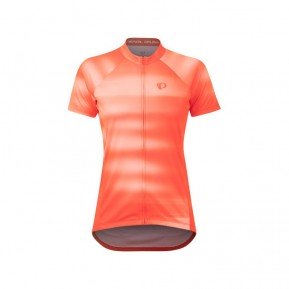 Велоджерсі жіноче Pearl Izumi CLASSIC, рожево-біла Фото №1