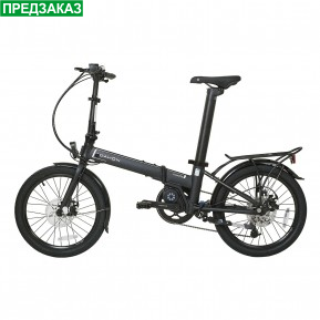 Електровелосипед 20" DAHON Unio E20 black Фото №1