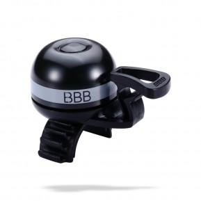 Звонок BBB BBB-14 "EasyFit Deluxe" черно-серый (8716683101140) Фото №1
