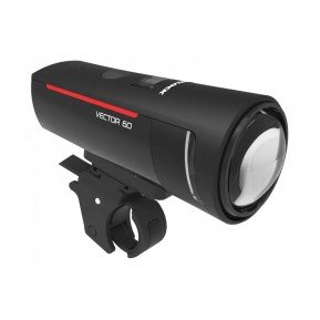 Фара передняя TRELOCK  LS 600 I-GO VECTOR 60 Akku USB black Фото №1