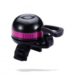 Звонок BBB BBB-14 "EasyFit Deluxe" черно-малиновый (8716683101171) Фото №1