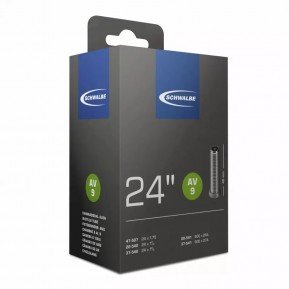 Велокамера Schwalbe AV 10 Standart 24" (40/62-507) AV 40мм AGV Фото №1