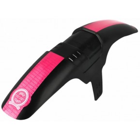 Крыло переднее JUICE LUBES, Mudhugger EVO Ziptie Fitting, LONG, PINK Фото №1