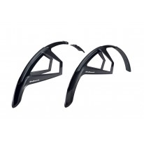 Комплект крил POLISPORT G-MUD GRAVEL 28" (50 мм) чорний