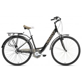 Велосипед міський 26" AVANTI FIERO Nexus black 2025 Фото №1