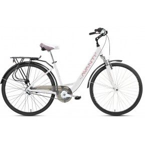Велосипед городской 26" AVANTI FIERO Nexus 2025 white pink Фото №1