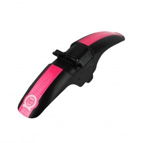 Крыло переднее JUICE LUBES, Mudhugger EVO Bolt-On, LONG, Default fitting for FOX, PINK Фото №1