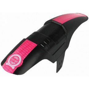 Крыло переднее JUICE LUBES, Mudhugger EVO Ziptie Fitting, SHORTY, PINK Фото №1