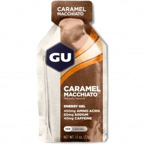 Энергетический гель GU Energy Caramel Macchiato, 32 г (40 мг кофеина) Фото №1