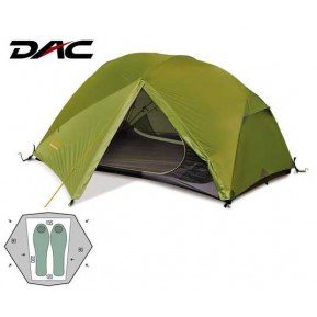 Палатка двухместная Pinguin Aero 2 DAC, Green (PNG 140644) Фото №1