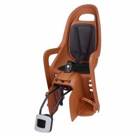 Дитяче крісло заднє POLISPORT Groovy Maxi RS+ на підсідельну трубу, 9-22 кг, brown Фото №1