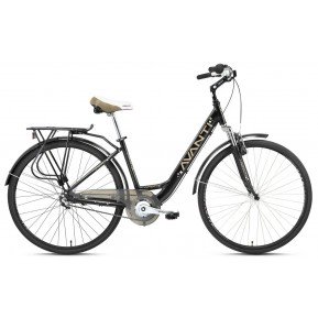 Велосипед городской 26" AVANTI FIERO Nexus black 2025 Фото №1