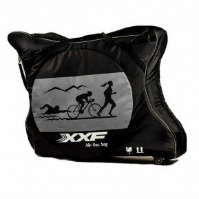 Чохол для велосипеда 28" XXF TT BIKE CARRY BAG, напівжорсткий, чорно-сірий Фото №1