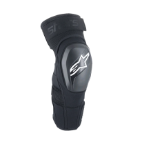 Захист коліна Alpinestars A-Impact Plasma Elite Shield Knee Protector black/white