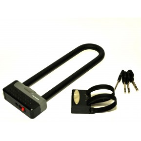 Замок Author U-lock AUL Cliff  SM,50 x 230 mm, черный Фото №1