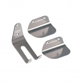 Крюк для зберігання велосипеду LEZYNE STAINLESS PEDAL HOOK Сріблястий Y16 Фото №1
