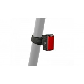 Ліхтар стоп задній Author A-Square USB CobLed 100 lm, чорний з червоним рефлектором Фото №1