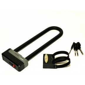 Замок Author U-lock AUL Cliff  SM,50 x 230 mm, чорний Фото №1