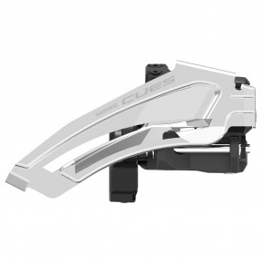 Перемикач Shimano передній FD-U6010-L, CUES,2X10/11, LOW CLAMP, TOP-SWING,хомут 34.9MM (з адаптером 31.8 та 28.6Mмм), макс. 40/46з Фото №1