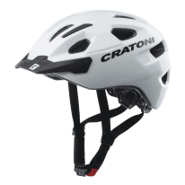 Шолом Cratoni C-Swift (53-59 см) білий глянсовий