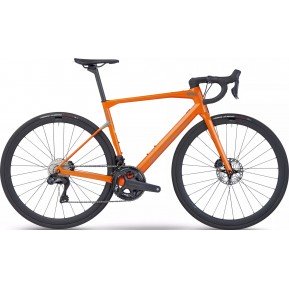 Велосипед 28" BMC Roadmachine ONE Carbon Di2 2024 Apricot & Petrol Blue Фото №1